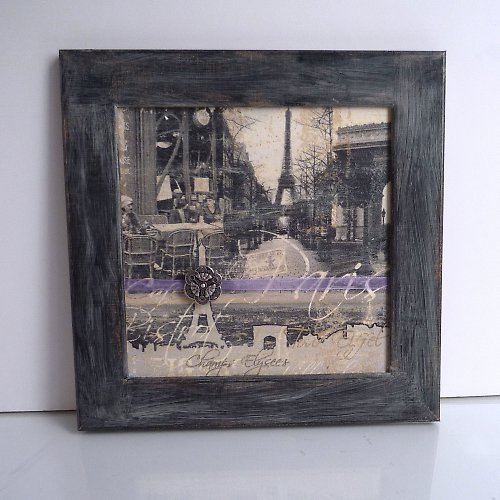 Fleur de Paris Violette - Tableau — foto 2