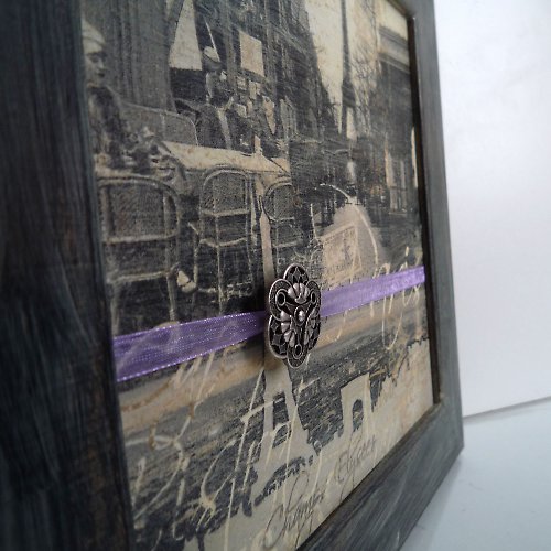 Fleur de Paris Violette - Tableau — foto 3