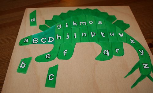 Stegossaurus písmenkový — foto 3
