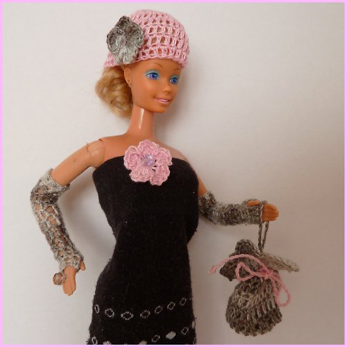 Elegantní rukavičky pro Barbie — foto 6