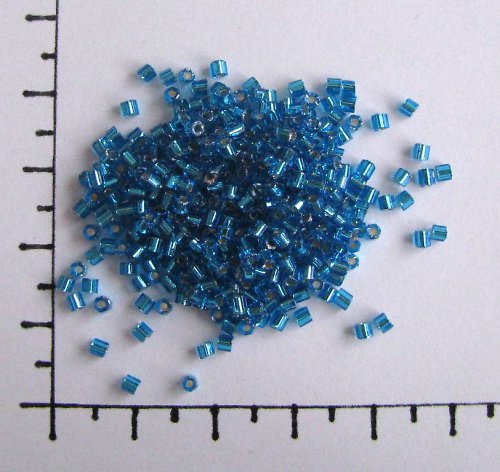 Český rokajl modrý 2x2mm 20g — foto 2