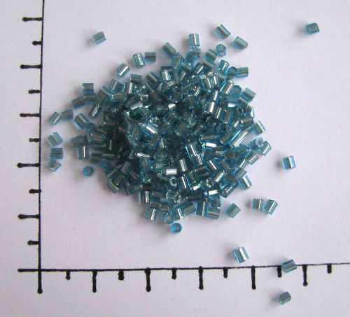 Český rokajl modrý 2x2mm 20g — foto 2