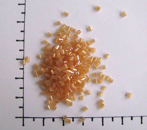 Český rokajl medový 2x2mm 20g — foto 2