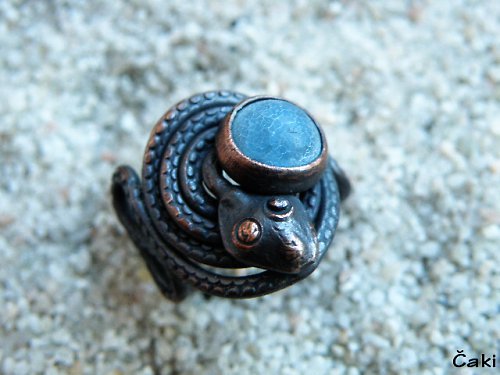 S modrým achátem- nebo s boulí ? — foto 3