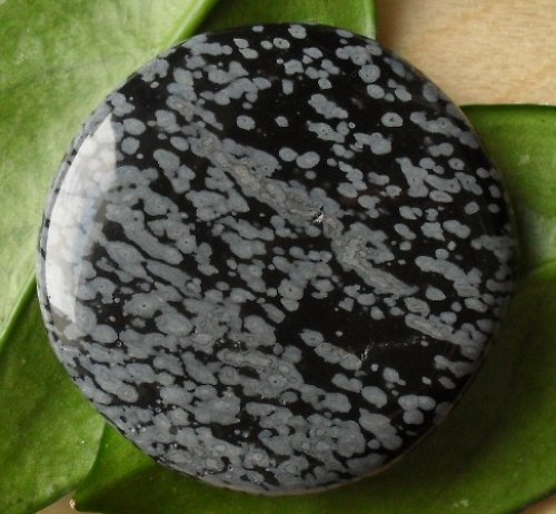 Obsidián vločkový průměr 48mm — foto 2