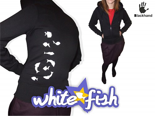 Mikina "white fish" — foto 2