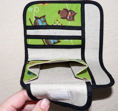 Peněženka ~soví zelená~ — foto 3