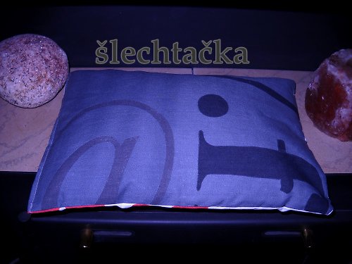 Pohankový polštářek-červený mail — foto 3