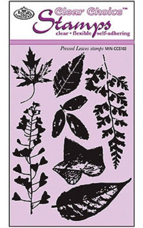 Transparentní razítka - Pressed Leaves — foto 2