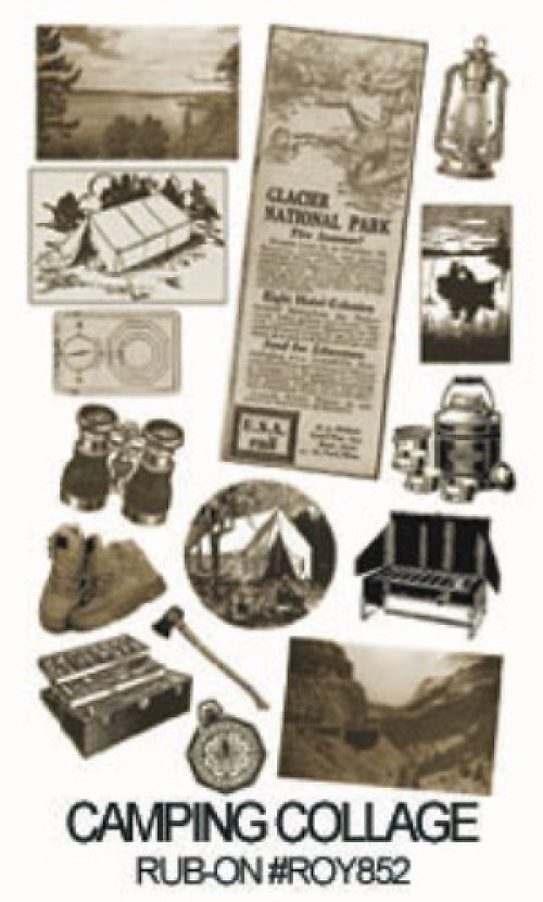 Obtisky - CAMPING COLLAGE — foto 2