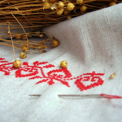 Valentine heart - "Čekací" ubrus — foto 2