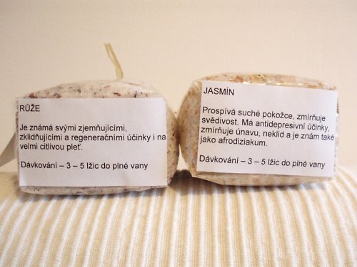 Sada koupelových solí - růže a jasmín — foto 2