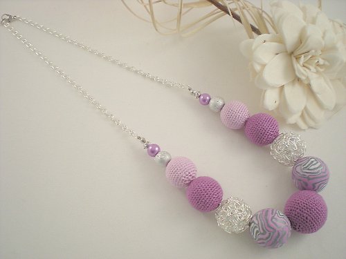Náhrdelník Šípkový květ... — foto 3