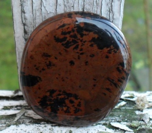 Obsidián moka 44x40x9mm — foto 2