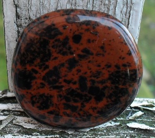 Obsidián moka 44x40x11mm — foto 2