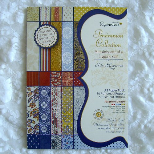Persimmon Collection - sada 30 papírů + visačky — foto 4