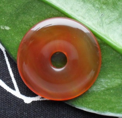 Karneol donut 30mm — foto 2