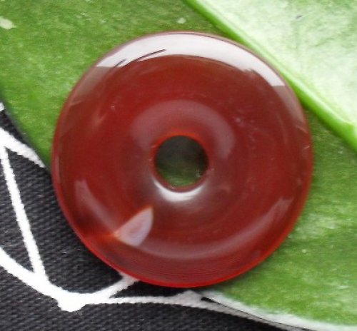 Karneol donut 30mm — foto 2