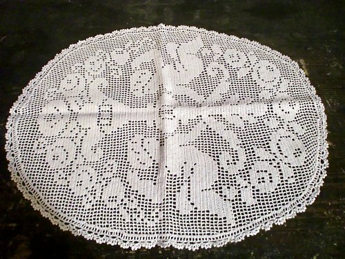 Filetové hačkování - dečky — foto 2