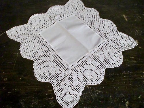 Filetové hačkování - dečky — foto 2