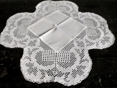Filetové hačkování - dečky — foto 2