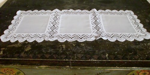 Filetové hačkování - dečky — foto 2