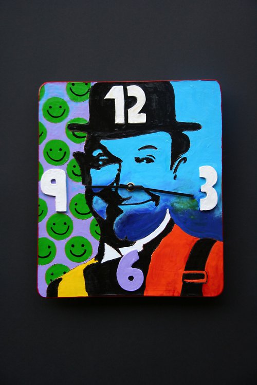 Hodiny Pop Art Laurel — foto 2