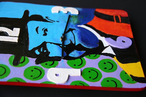 Hodiny Pop Art Laurel — foto 3