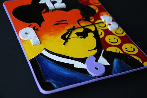 Hodiny Pop Art Hardy — foto 4
