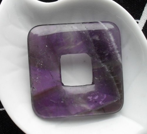 Ametyst donut 35x35mm — foto 2