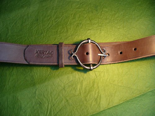 Handmade -KERTAG® pásek s kovanou sponou — foto 2