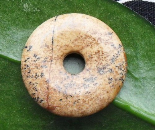 Jaspis obrázkový donut 30mm — foto 2
