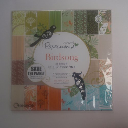 Sada papírů - Birdsong 30x3cm — foto 2