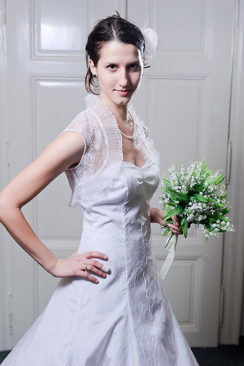 Krátké svatební šaty — foto 6
