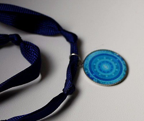 Modrá mandala — foto 2
