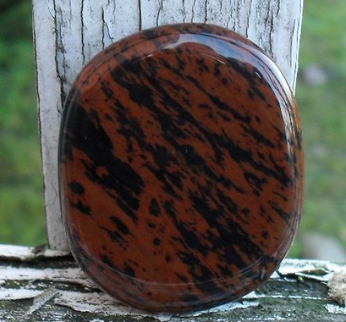Obsidián moka 45x37x9mm — foto 2