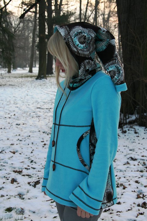 Mikina tyrkys — foto 3