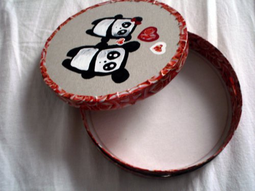 Pandy jsou romantičky! / krabička na tajnosti. — foto 2