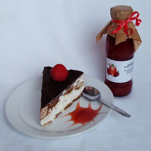 Jahodová dezertní omáčka 200 ml — foto 3