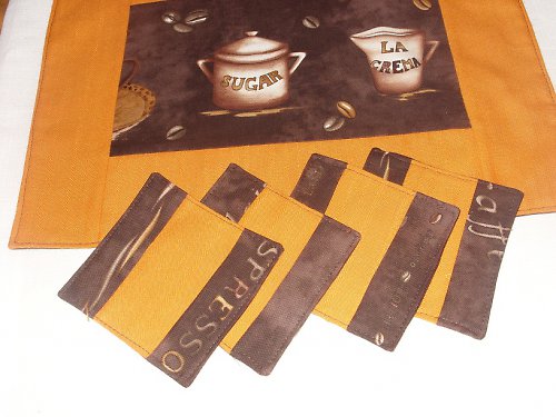 Oranžovohnědé prostírky — foto 2