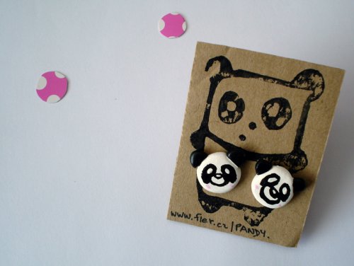 Pandy parádnice! / náušničky. — foto 2