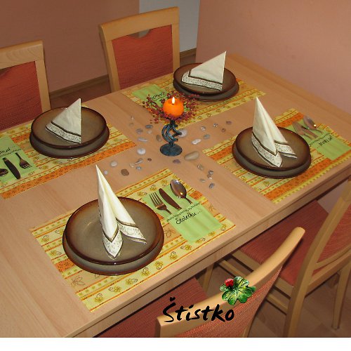 Prostírání s kapsami - Jaro vítej! — foto 3