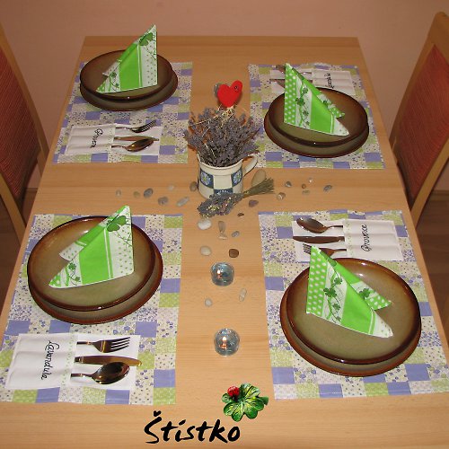 Prostírání s kapsami - Je libo levanduli? — foto 2