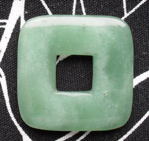 Avanturín donut 35x35mm — foto 2