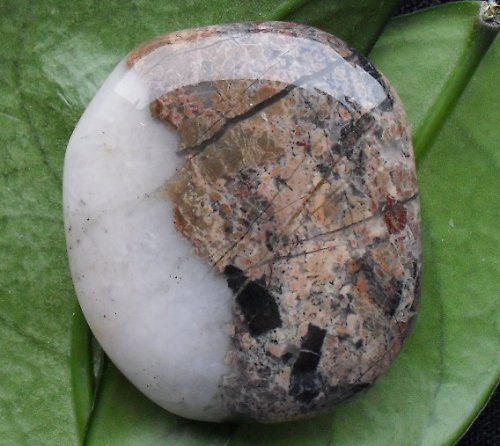 Jaspis brekcie 42x38mm — foto 2