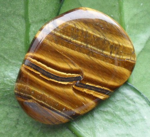 Tygří oko 37x27x7mm — foto 2