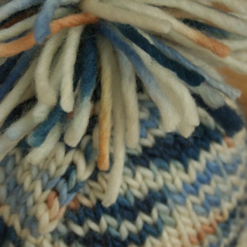 Pletená čepice pro miminko ze 100% MERINO — foto 3