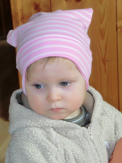 Dětská čepice růžová 16-24 měsíců — foto 2