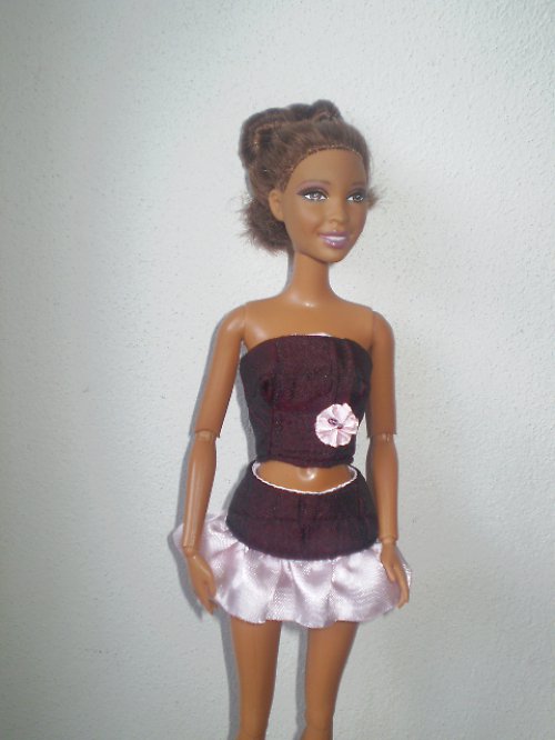 Bundička, topík a sukýnka pro Barbie — foto 3