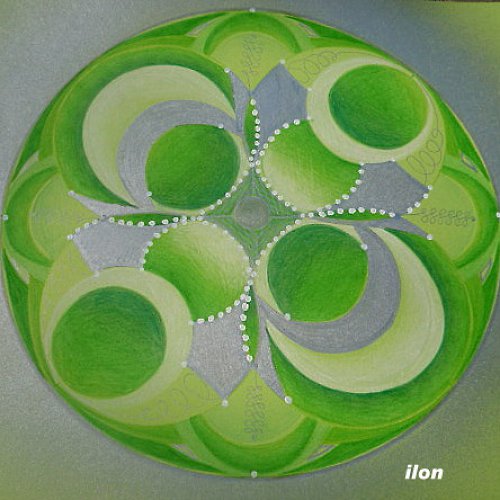 MANDALA 4. čakry srdeční -"vcítění se" — foto 2
